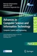 Cover: Advances in Computer Science and Information Technology. Computer Science and Engineering - Springer