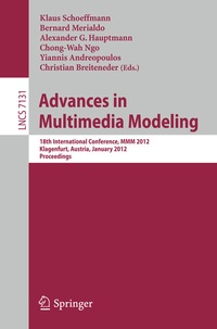 Enlarge image Cover: Advances in Multimedia Modeling - Springer
