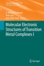Cover: Molecular Electronic Structures of Transition Metal Complexes I - Springer