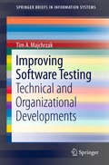 Cover: Improving Software Testing - Springer