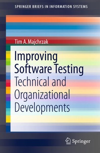 Enlarge image Cover: Improving Software Testing - Springer