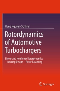 Abbildung von: Rotordynamics of Automotive Turbochargers - Springer