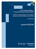 Cover: Georessource Wasser - Herausforderung Globaler Wandel - Springer