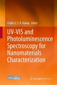 Abbildung von: UV-VIS and Photoluminescence Spectroscopy for Nanomaterials Characterization - Springer