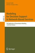 Cover: Modeling for Decision Support in Network-Based Services - Springer
