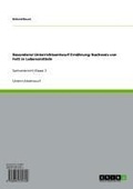 Cover: Besonderer Unterrichtsentwurf Ern&auml;hrung: Nachweis von Fett in Lebensmitteln - GRIN Verlag