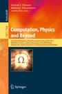 Cover: Computation, Physics and Beyond - Springer