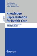 Cover: Knowledge Representation for Health-Care - Springer
