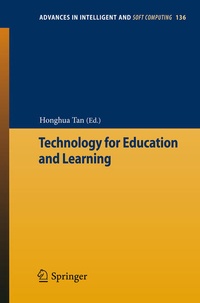 Enlarge image Cover: Technology for Education and Learning - Springer