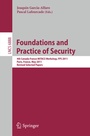Bild: Foundations and Practice of Security - Springer