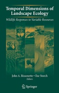 Cover: Temporal Dimensions of Landscape Ecology - Springer