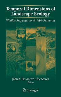 Enlarge image Cover: Temporal Dimensions of Landscape Ecology - Springer
