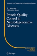 Cover: Protein Quality Control in Neurodegenerative Diseases - Springer