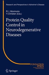 Bild vergrößern Bild: Protein Quality Control in Neurodegenerative Diseases - Springer