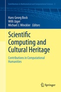 Cover: Scientific Computing and Cultural Heritage - Springer
