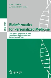 Abbildung von: Bioinformatics in Personalized Medicine - Springer