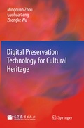 Cover: Digital Preservation Technology for Cultural Heritage - Springer