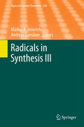 Cover: Radicals in Synthesis III - Springer