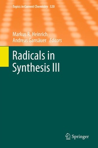 Enlarge image Cover: Radicals in Synthesis III - Springer