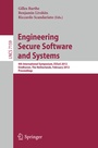 Cover: Engineering Secure Software and Systems - Springer