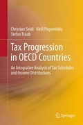 Cover: Tax Progression in OECD Countries - Springer