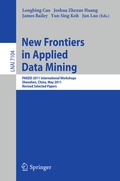 Cover: New Frontiers in Applied Data Mining - Springer