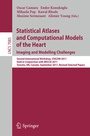 Cover: Statistical Atlases and Computational Models of the Heart: Imaging and Modelling Challenges - Springer