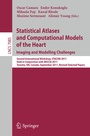 Cover: Statistical Atlases and Computational Models of the Heart: Imaging and Modelling Challenges - Springer