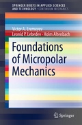 Cover: Foundations of Micropolar Mechanics - Springer