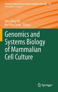 Abbildung von: Genomics and Systems Biology of Mammalian Cell Culture - Springer