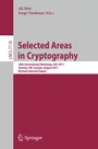 Cover: Selected Areas in Cryptography - Springer