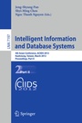 Cover: Intelligent Information and Database Systems - Springer