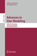 Cover: Advances in User Modeling - Springer