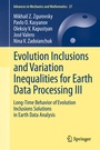 Cover: Evolution Inclusions and Variation Inequalities for Earth Data Processing III - Springer
