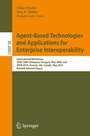 Cover: Agent-Based Technologies and Applications for Enterprise Interoperability - Springer