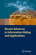 Cover: Recent Advances in Information Hiding and Applications - Springer