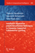 Cover: Intelligent Adaptation and Personalization Techniques in Computer-Supported Collaborative Learning - Springer