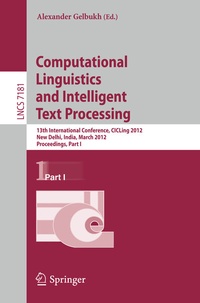 Abbildung von: Computational Linguistics and Intelligent Text Processing - Springer
