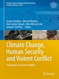 Cover: Climate Change, Human Security and Violent Conflict - Springer