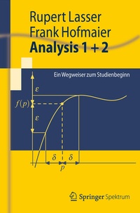 Enlarge image Cover: Analysis 1 + 2 - Springer Spektrum