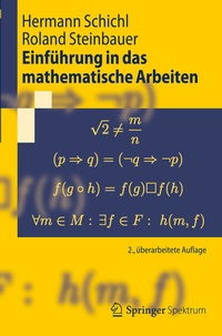 Abbildung von: Einführung in das mathematische Arbeiten - Springer