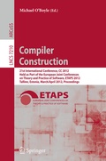 Cover: Compiler Construction - Springer