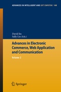 Cover: Advances in Electronic Commerce, Web Application and Communication - Springer