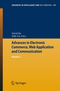 Enlarge image Cover: Advances in Electronic Commerce, Web Application and Communication - Springer