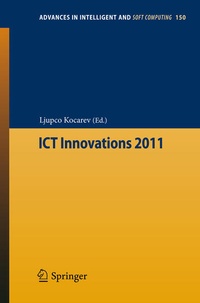 Enlarge image Cover: ICT Innovations 2011 - Springer