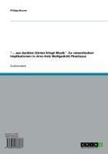 Cover: ... Aus Dunklen Garten Klingt Musik. Zu Romantischen Implikationen in Arno Holz Weltgedicht Phantasus - GRIN Verlag