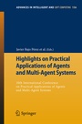 Cover: Highlights on Practical Applications of Agents and Multi-Agent Systems - Springer