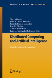 Enlarge image Cover: Distributed Computing and Artificial Intelligence - Springer