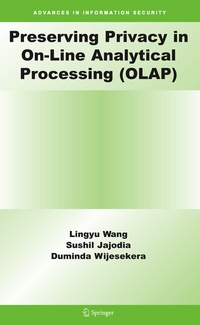Enlarge image Cover: Preserving Privacy in On-Line Analytical Processing (OLAP) - Springer
