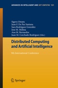 Cover: Distributed Computing and Artificial Intelligence - Springer